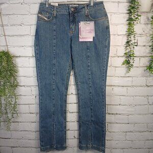 WOMENS HOUSTON LOWEST RISE TWENTY X JEANS, SLIM FIT BOOT CUT, SIZE 11/12 NWT